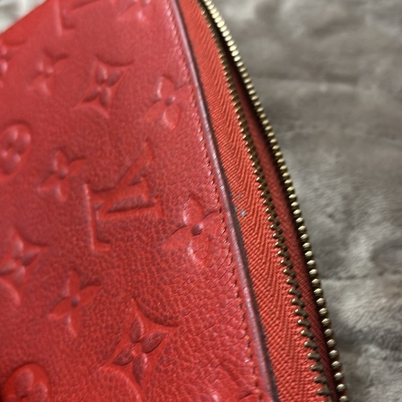 LV red empriente bandoliere 25 and wallet - Picture 12 of 13
